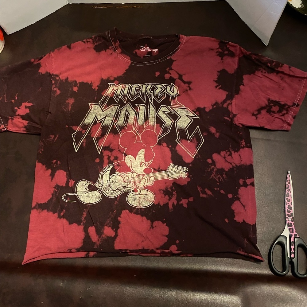 Mickey Mouse rock star tee